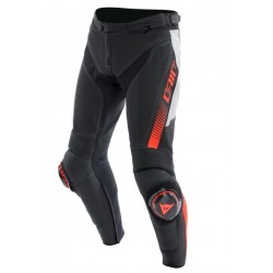 Dainese Παντελόνι Δερμάτινο Super Speed Perf. Μαύρο/Κόκκινο